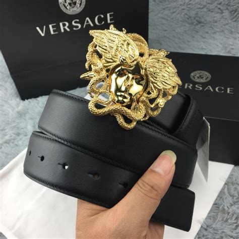 replica versace medusa belt|versace belt size chart.